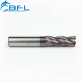 BFL-Vollhartmetall-Flachfräser 14 mm D14 * FL45 * 100L * 4F